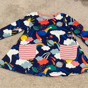 3-4y Colorful Kids Long Sleeve Shirt
